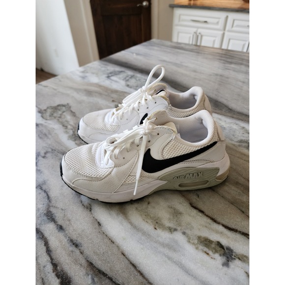 Nike Shoes - Nike Air Max Excee Womens Sneakers White Black Pure Platinum Size 8